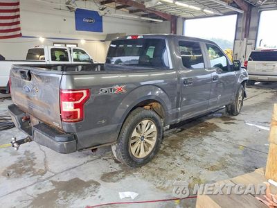 Trzecie zdjęcie samochodu z tyłu: 2018 FORD F150 SUPERCREW VIN:1FTEW1CP3JKF53525 - miniatura
