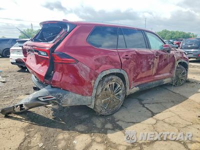 Trzecie zdjęcie samochodu z tyłu: 2026 TOYOTA GRAND HIGHLANDER HYBRID MAX PLATINUM VIN:5TDADAB59TS033166 - miniatura