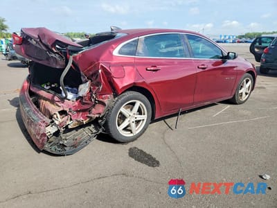 Trzecie zdjęcie samochodu z tyłu: 2016 CHEVROLET MALIBU LS VIN:1G1ZB5ST0GF301244 - miniatura