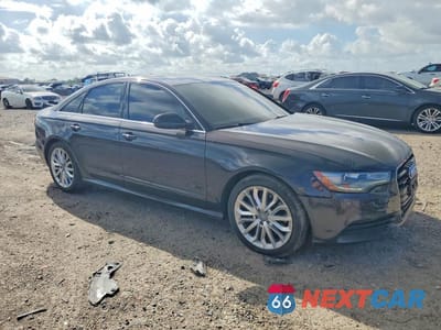 Czwarte zdjęcie samochodu z boku: 2014 AUDI A6 PREMIUM PLUS VIN:WAUGFAFC2EN111452 - miniatura