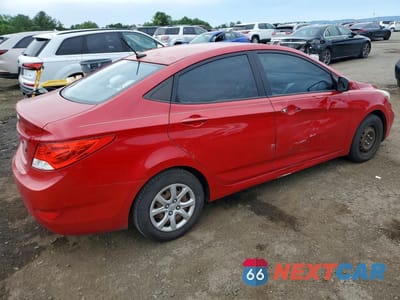Trzecie zdjęcie samochodu z tyłu: 2012 HYUNDAI ACCENT GLS VIN:KMHCT4AE3CU197180 - miniatura