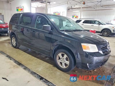 Czwarte zdjęcie samochodu z boku: 2010 DODGE GRAND CARAVAN SE VIN:2D4RN4DE5AR342284 - miniatura