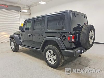 Drugie zdjęcie samochodu z przodu: 2019 JEEP WRANGLER UNLIMITED SPORT VIN:1C4HJXDN3KW519073 - miniatura