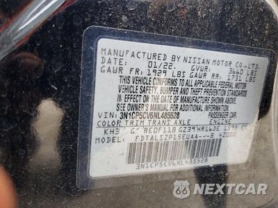 Zdjęcie 13 z 13 samochodu: 2022 NISSAN KICKS SV VIN:3N1CP5CV6NL485528 - miniatura
