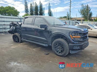 Czwarte zdjęcie samochodu z boku: 2024 FORD F150 XLT VIN:1FTFW3L52RKD07964 - miniatura