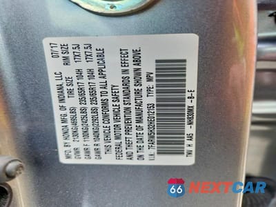 Zdjęcie 14 z 14 samochodu: 2017 HONDA CR-V LX VIN:7FARW5H32HE012153 - miniatura