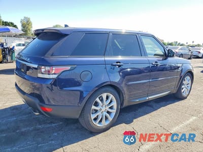 Trzecie zdjęcie samochodu z tyłu: 2016 LAND ROVER RANGE ROVER SPORT HSE VIN:SALWR2PF5GA661770 - miniatura