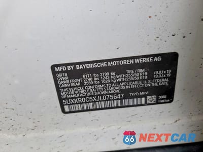 Zdjęcie 13 z 13 samochodu: 2018 BMW X5 XDRIVE35I VIN:5UXKR0C5XJL075647 - miniatura