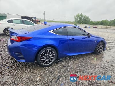 Trzecie zdjęcie samochodu z tyłu: 2015 LEXUS RC 350 VIN:JTHHE5BC6F5010955 - miniatura