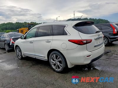 Drugie zdjęcie samochodu z przodu: 2013 INFINITI JX35 BASE VIN:5N1AL0MMXDC352396 - miniatura