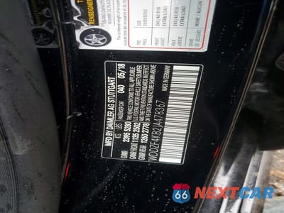 Zdjęcie 12 z 12 samochodu: 2018 MERCEDES-BENZ E 300 4MATIC VIN:WDDZF4KB2JA478367 - miniatura