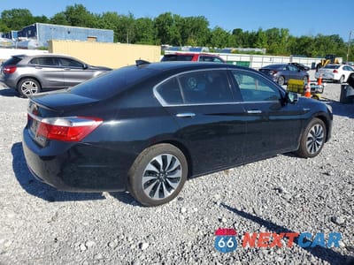 Trzecie zdjęcie samochodu z tyłu: 2015 HONDA ACCORD TOURING HYBRID VIN:1HGCR6F73FA010097 - miniatura