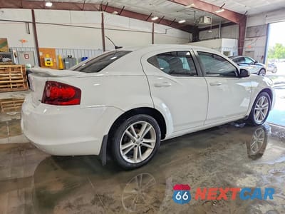 Trzecie zdjęcie samochodu z tyłu: 2012 DODGE AVENGER SXT VIN:1C3CDZCB1CN253360 - miniatura