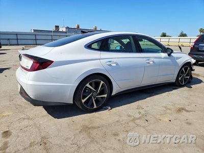 Trzecie zdjęcie samochodu z tyłu: 2023 HYUNDAI SONATA SEL PLUS VIN:KMHL44J21PA279841 - miniatura