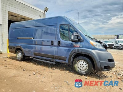 Czwarte zdjęcie samochodu z boku: 2019 RAM PROMASTER 3500 DELIVERY VAN VIN:3C6URVJG1KE560191 - miniatura