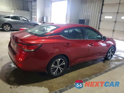 Trzecie zdjęcie samochodu z tyłu: 2021 NISSAN SENTRA SV VIN:3N1AB8CV2MY246101 - miniatura