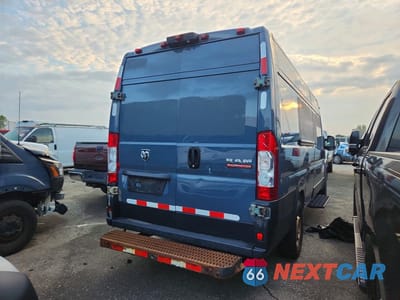 Trzecie zdjęcie samochodu z tyłu: 2020 RAM PROMASTER - DELIVERY VAN VIN:3C6URVJG9LE140051 - miniatura