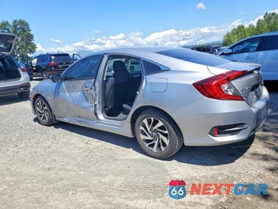 Drugie zdjęcie samochodu z przodu: 2018 HONDA CIVIC EX VIN:2HGFC2F8XJH026565 - miniatura