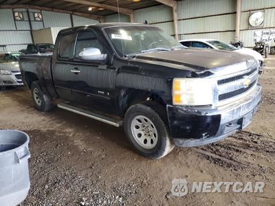 Czwarte zdjęcie samochodu z boku: 2008 CHEVROLET SILVERADO K1500 VIN:2GCEK19J581291046 - miniatura