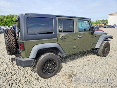Trzecie zdjęcie samochodu z tyłu: 2015 JEEP WRANGLER UNLIMITED SPORT VIN:1C4BJWDGXFL740128 - miniatura