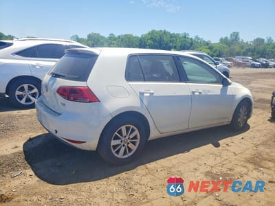 Trzecie zdjęcie samochodu z tyłu: 2015 VOLKSWAGEN GOLF VIN:3VW217AU2FM008846 - miniatura
