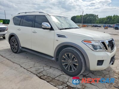 Czwarte zdjęcie samochodu z boku: 2018 NISSAN ARMADA PLATINUM VIN:JN8AY2NF5J9331924 - miniatura