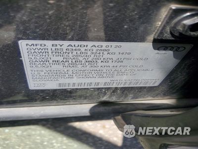 Zdjęcie 13 z 13 samochodu: 2020 AUDI Q7 PREMIUM PLUS VIN:WA1LXAF76LD004841 - miniatura
