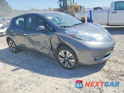 Czwarte zdjęcie samochodu z boku: 2017 NISSAN LEAF SV VIN:1N4BZ0CPXHC305738 - miniatura