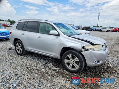 Czwarte zdjęcie samochodu z boku: 2008 TOYOTA HIGHLANDER SPORT VIN:JTEES43A082046838 - miniatura