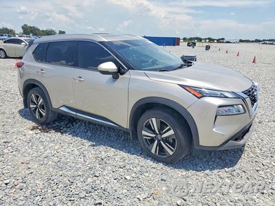 Czwarte zdjęcie samochodu z boku: 2021 NISSAN ROGUE SL VIN:JN8AT3CA0MW029197 - miniatura