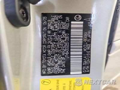 Zdjęcie 12 z 12 samochodu: 2005 LEXUS ES 330 VIN:JTHBA30G255133873 - miniatura