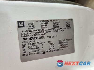 Zdjęcie 13 z 13 samochodu: 2012 GMC SIERRA K2500 HEAVY DUTY VIN:1GT12ZC83CF141120 - miniatura