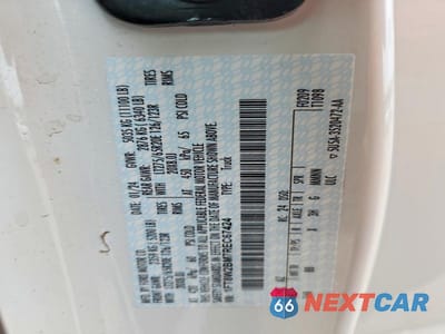 Zdjęcie 12 z 12 samochodu: 2024 FORD F250 SUPER DUTY VIN:1FT8W2BM7REC67424 - miniatura