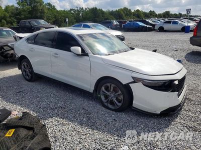 Czwarte zdjęcie samochodu z boku: 2023 HONDA ACCORD HYBRID EXL VIN:1HGCY2F62PA052930 - miniatura