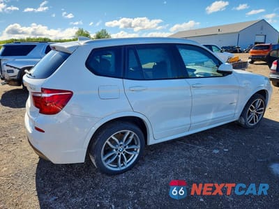 Trzecie zdjęcie samochodu z tyłu: 2017 BMW X3 XDRIVE28I VIN:5UXWX9C56H0T10553 - miniatura