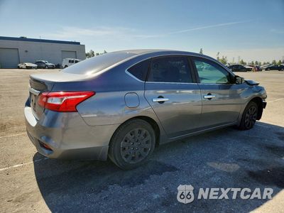 Trzecie zdjęcie samochodu z tyłu: 2019 NISSAN SENTRA S VIN:3N1AB7AP3KY418079 - miniatura
