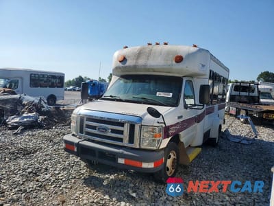 Drugie zdjęcie samochodu z przodu: 2014 FORD ECONOLINE E350 SUPER DUTY CUTAWAY VAN VIN:1FDEE3FL0EDA13420 - miniatura