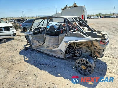 Trzecie zdjęcie samochodu z tyłu: 2021 POLARIS RZR TURBO UTILITY VEHICLE VIN:3NSN4E923MF141324 - miniatura