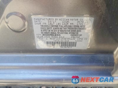 Zdjęcie 12 z 12 samochodu: 2017 NISSAN VERSA NOTE SV VIN:3N1CE2CP0HL367615 - miniatura