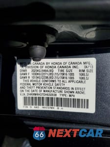 Zdjęcie 14 z 14 samochodu: 2013 HONDA CR-V LX VIN:2HKRM4H37DH650938 - miniatura