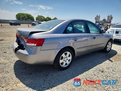 Trzecie zdjęcie samochodu z tyłu: 2008 HYUNDAI SONATA GLS VIN:5NPET46C98H373316 - miniatura