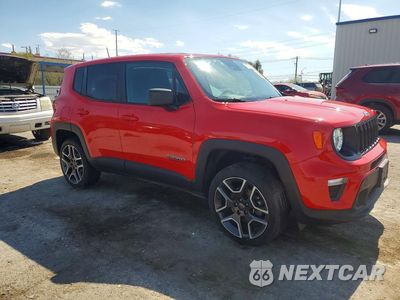 Czwarte zdjęcie samochodu z boku: 2021 JEEP RENEGADE SPORT/UPLAND/JEEPSTER VIN:ZACNJDAB8MPM29782 - miniatura