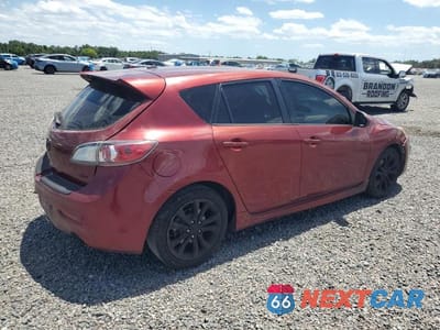 Trzecie zdjęcie samochodu z tyłu: 2011 MAZDA 3 S VIN:JM1BL1K51B1377559 - miniatura