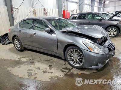 Czwarte zdjęcie samochodu z boku: 2012 INFINITI G37 SEDAN X VIN:JN1CV6AR3CM976210 - miniatura
