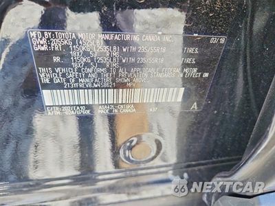 Zdjęcie 13 z 13 samochodu: 2018 TOYOTA RAV4 LIMITED VIN:2T3YFREV8JW458621 - miniatura