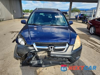 Piąte zdjęcie samochodu w środku: 2004 HONDA CR-V EX VIN:SHSRD78854U227750 - miniatura