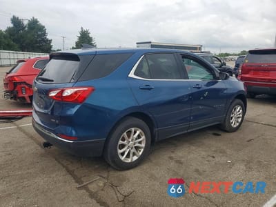 Trzecie zdjęcie samochodu z tyłu: 2020 CHEVROLET EQUINOX LT VIN:3GNAXUEVXLL296851 - miniatura