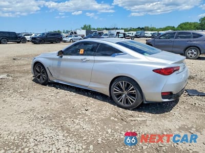 Drugie zdjęcie samochodu z przodu: 2018 INFINITI Q60 3.0T LUXE VIN:JN1EV7EL8JM392841 - miniatura
