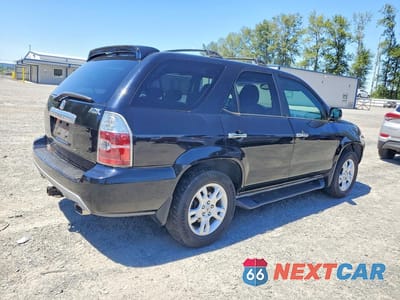 Trzecie zdjęcie samochodu z tyłu: 2006 ACURA MDX TOURING VIN:2HNYD18766H529224 - miniatura
