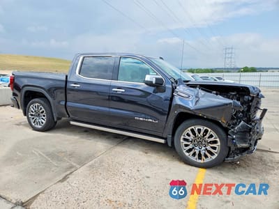 Czwarte zdjęcie samochodu z boku: 2025 GMC SIERRA K1500 DENALI ULTIMATE VIN:1GTUUHEL5SZ142463 - miniatura